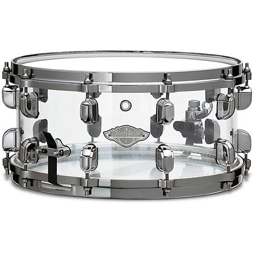 TAMA 50th Limited Starclassic Mirage Snare Drum 14 x 6.5 in. Crystal Ice