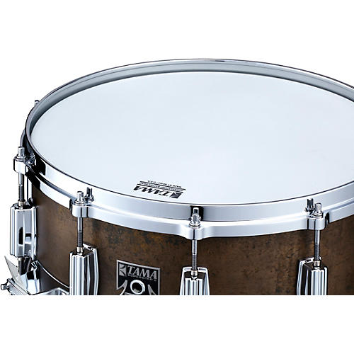 TAMA 50th Anniversary Mastercraft Bell Brass Snare Drum 14 x 6.5 in.