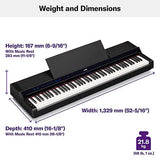 Yamaha P-S500 88-Key Smart Digital Piano With L300 Stand Black