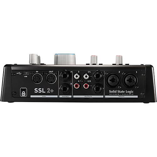 Solid State Logic SSL USB Audio Interface with AVID Pro Tools Artist Perpetual License SSL 2+