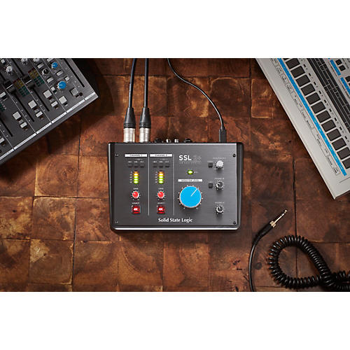 Solid State Logic SSL USB Audio Interface with AVID Pro Tools Artist Perpetual License SSL 2+