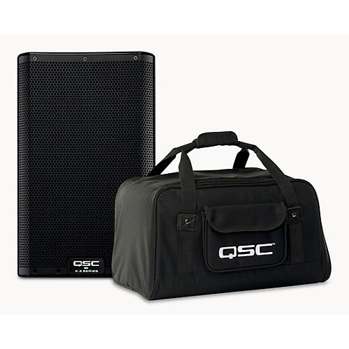 QSC K10.2 Powered 10" 2-Way Loudspeaker With QSC Tote Bag