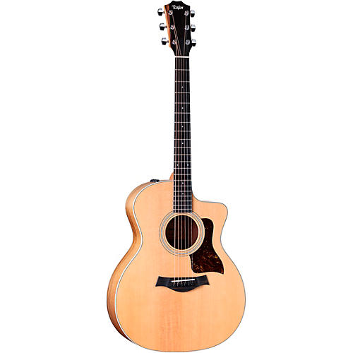 Taylor 214ce-K DLX Grand Auditorium Acoustic-Electric Guitar Natural