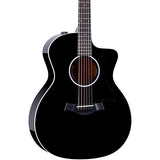 Taylor 214ce BLK Plus Grand Auditorium Acoustic-Electric Guitar Black