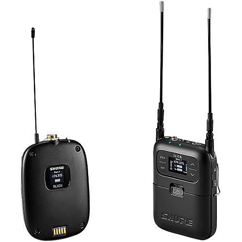 Shure SLXD15/DL4B Portable Digital Wireless Bodypack System with DL4B Lavalier Microphone Band G58