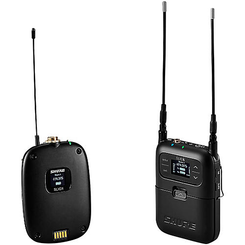 Shure SLXD15/85 Portable Digital Wireless Bodypack System with WL185 Lavalier Microphone - Band G58 Band G58