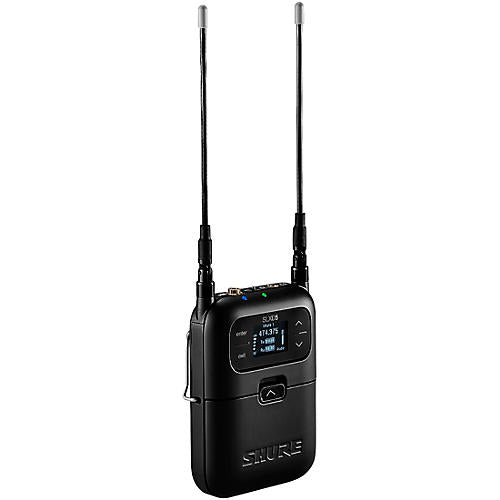 Shure SLXD15/85 Portable Digital Wireless Bodypack System with WL185 Lavalier Microphone - Band G58 Band G58