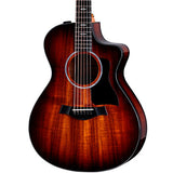 Taylor 222ce-K Deluxe Grand Concert Acoustic-Electric Guitar Shaded Edge Burst