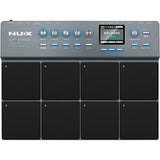 NUX DP-2000 Digital Percussion Pad with 8 Velocity Sensitive Pads, FX, and Bluetooth Black