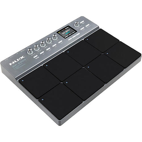 NUX DP-2000 Digital Percussion Pad with 8 Velocity Sensitive Pads, FX, and Bluetooth Black