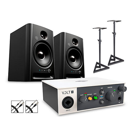 Universal Audio Volt 176 with KRK ROKIT G5 Studio Monitor Pair & S10 Subwoofer (Stands & Cables Included) ROKIT 5