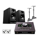 Universal Audio Apollo Twin X Duo With Harbinger Studio Monitor Pair, Stands & Cables SM505