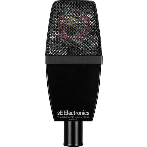 sE Electronics sE 4100 Large Diaphragm Cardioid Condenser Microphone w/Mount and Case Black