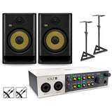 Universal Audio Volt 476P with KRK ROKIT G5 Studio Monitor Pair & S10 Subwoofer (Stands & Cables Included) ROKIT 5