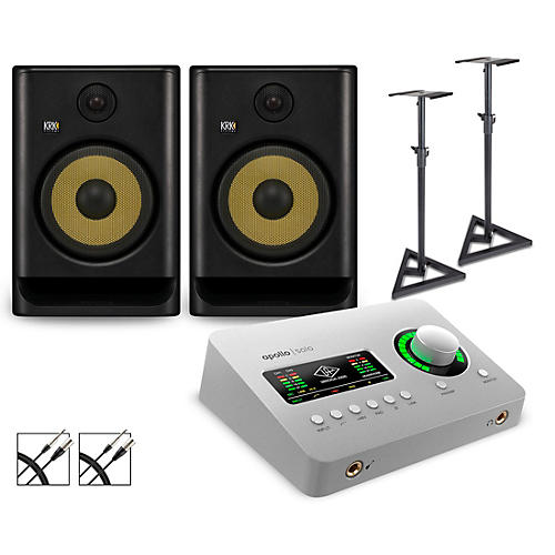Universal Audio Apollo Solo USB with KRK ROKIT G5 Studio Monitor