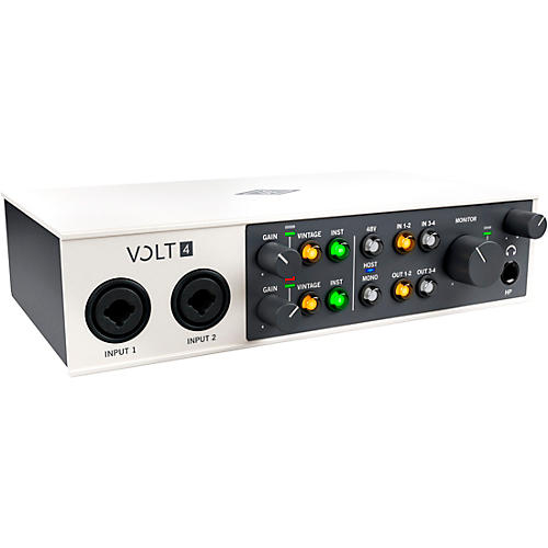 Universal Audio Volt 476P With Harbinger Studio Monitor Pair, Stands & Cables SM508