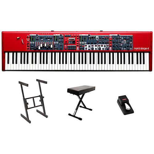 Nord Stage 4 88-Key Keyboard Essentials Bundle