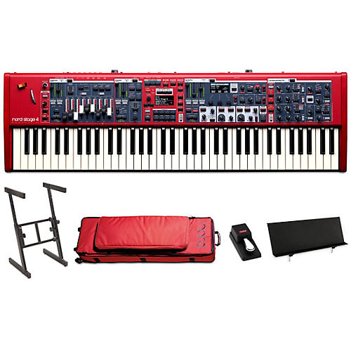 Nord Stage 4 Compact 73-Key Keyboard Travel Bundle