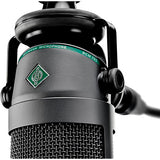 Neumann BCM 705 MT Broadcast microphone with hypercardioid dynamic capsule. Color black. Black