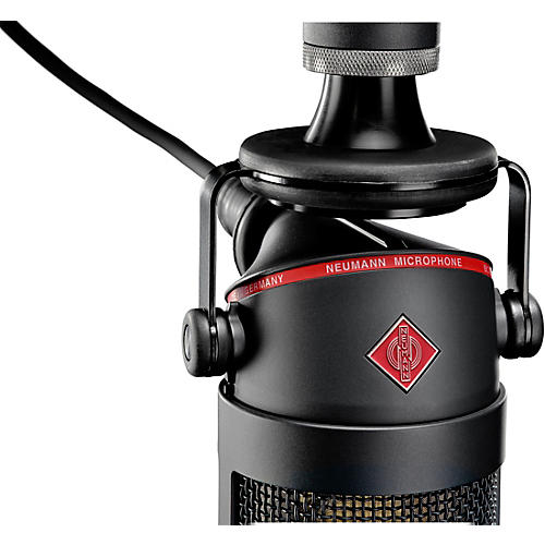 Neumann BCM 104 MT Broadcast microphone with cardioid condenser capsule. Color black. Black