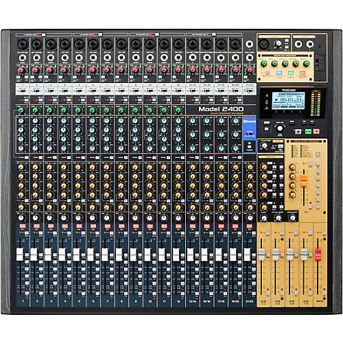 TASCAM Model 24 24-Channel Multitrack Recorder With Analog Mixer & USB Interface