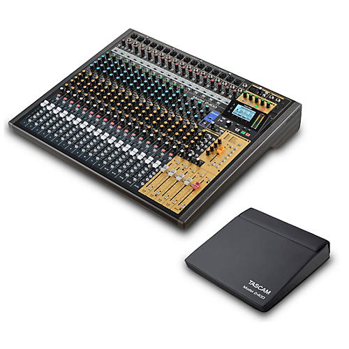 TASCAM Model 2400 24-Channel Multitrack Recorder and Mixer With TH-300X Headphones