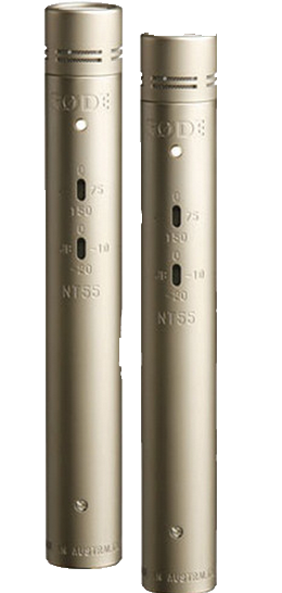 【小結】RODE / NT55 Matched Pair Rode NT55 Matched Pair Instrument Condenser Microphone