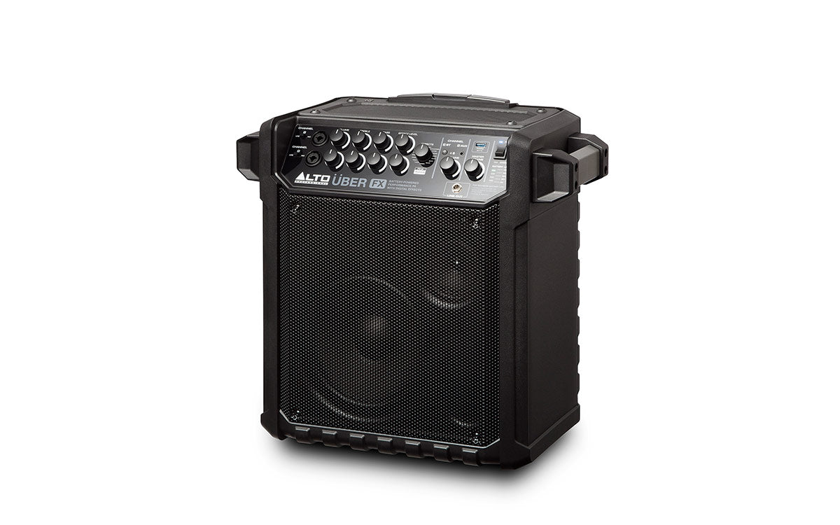 ALTO UBER FX 100-WATT PORTABLE RECHARGEABLE BLUETOOTH PA SYSTEM