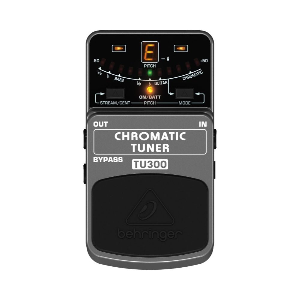 BEHRINGER CHROMATIC TUNER TU300 PEDAL