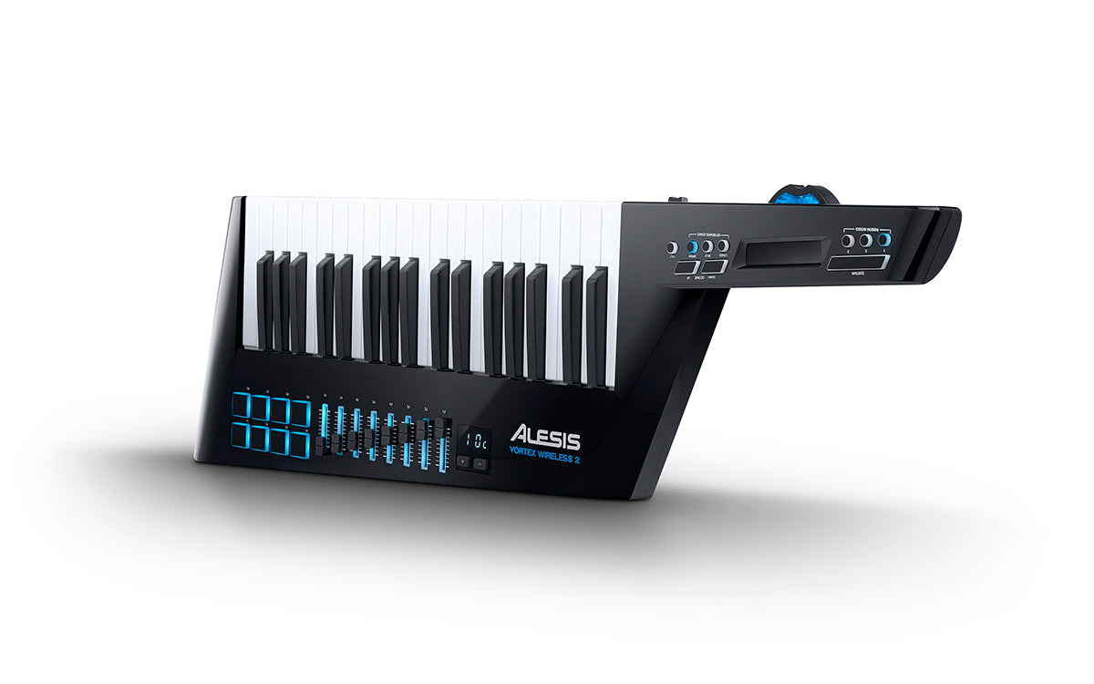 ALESIS VORTEX WIRELESS 2 WIRELESS USB-MIDI KEYTAR CONTROLLER