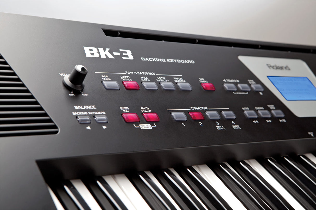 ROLAND BK-3 BACKING KEYBOARD WITH FREE INDIAN TONES AND LOOPS