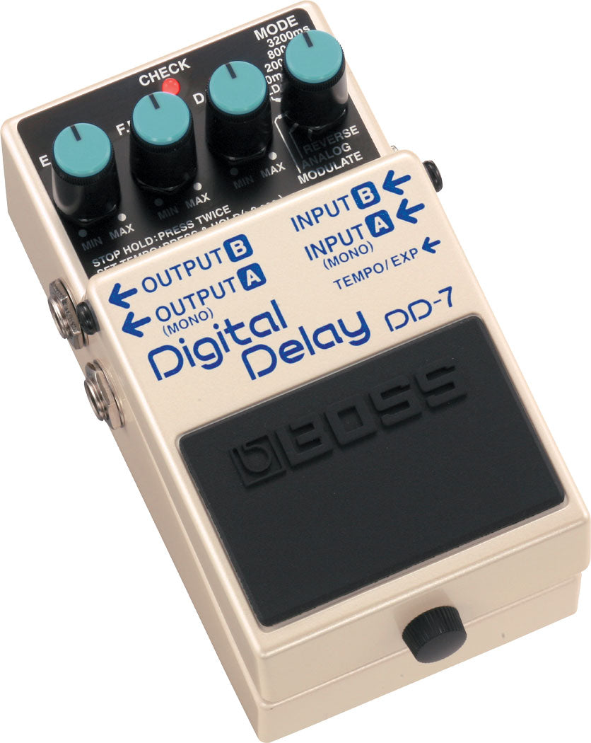 BOSS DD-7 DIGITAL DELAY PEDAL – Royelite