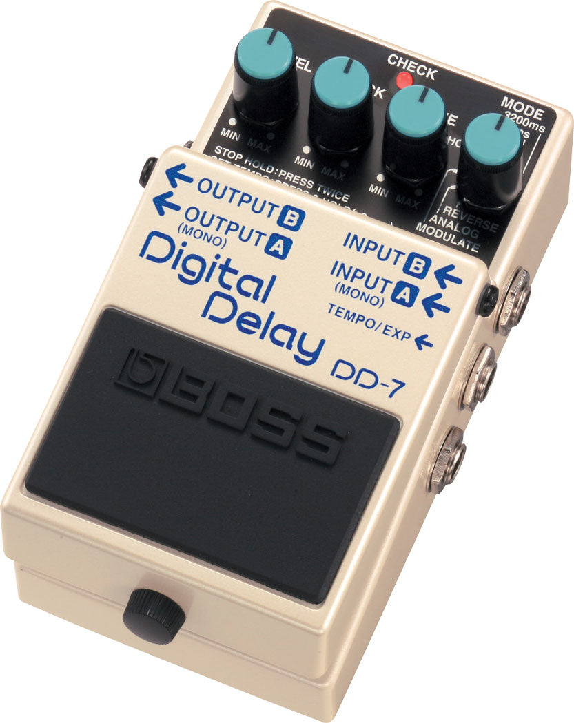 BOSS DD-7 DIGITAL DELAY PEDAL – Royelite