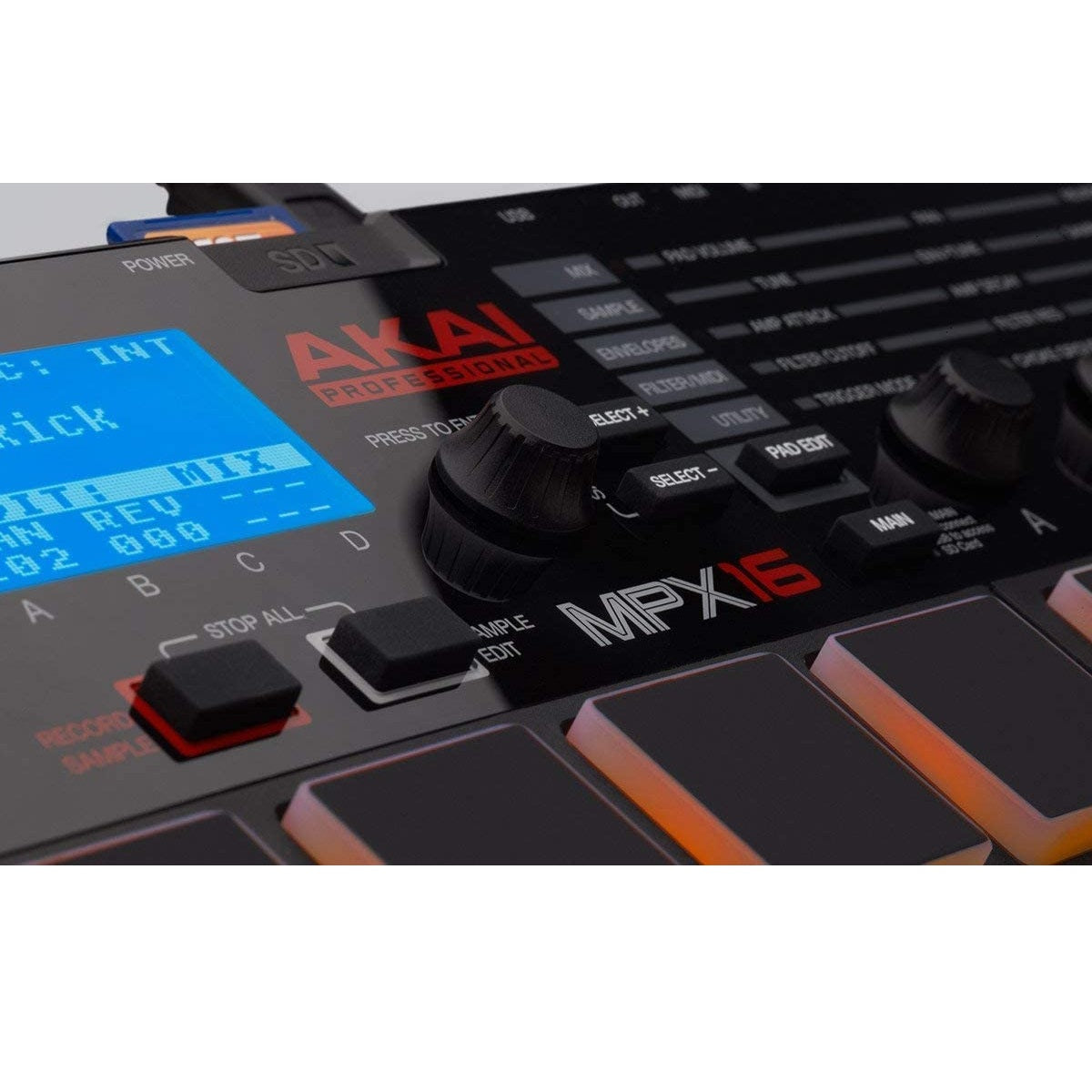 AKAI MPX16 SD SAMPLE RECORDER AND PLAYER