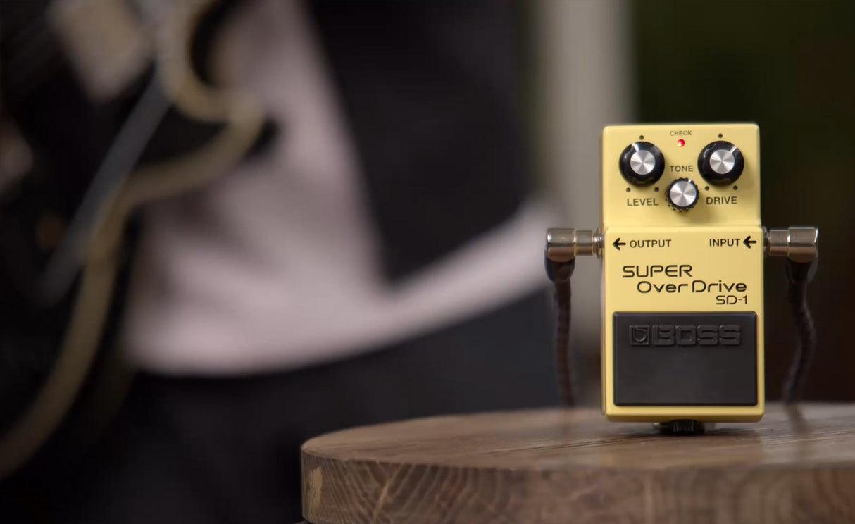 BOSS SD-1 SUPER OVERDRIVE PEDAL