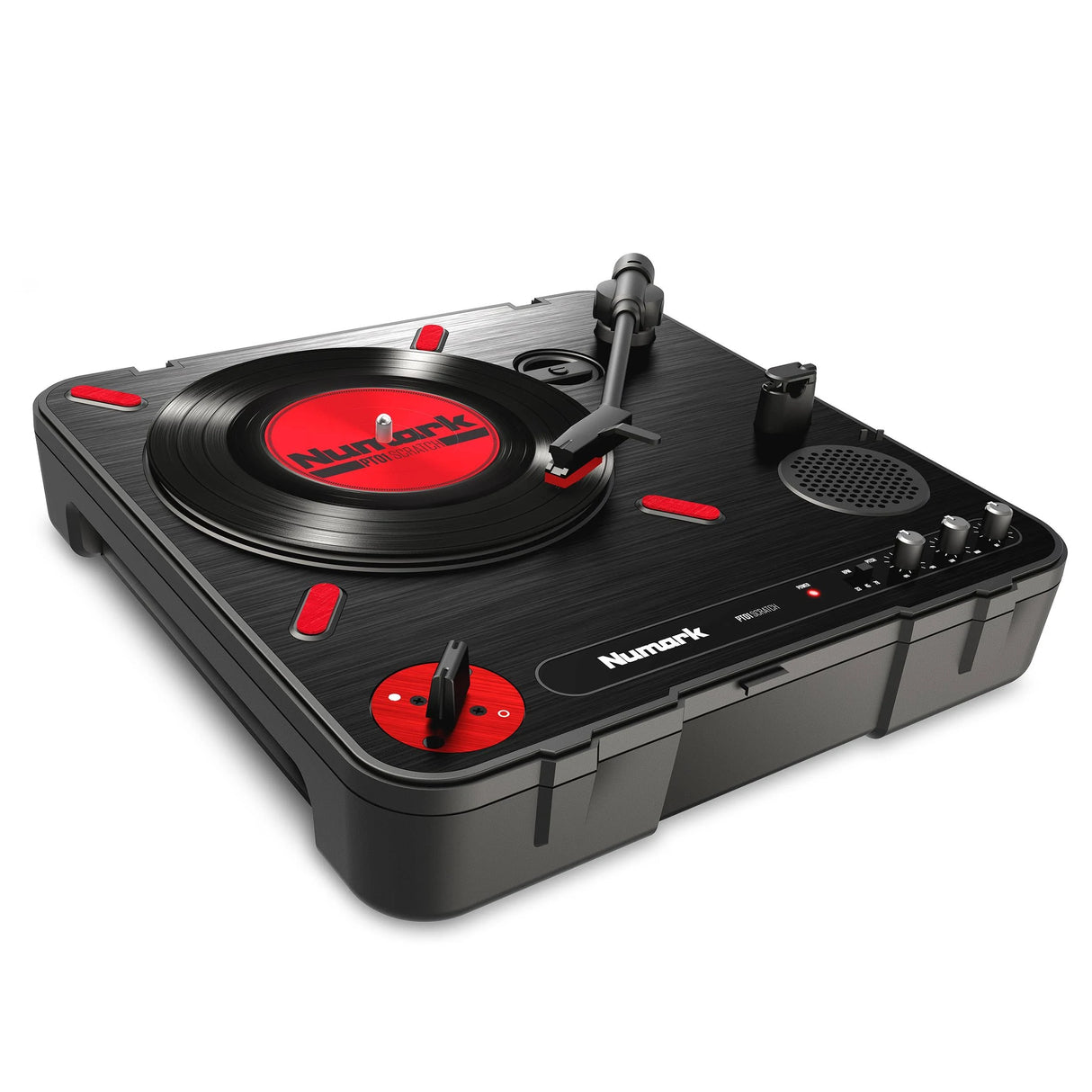 Numark PT01 Scratch Portable Turntable With DJ Scratch Switch