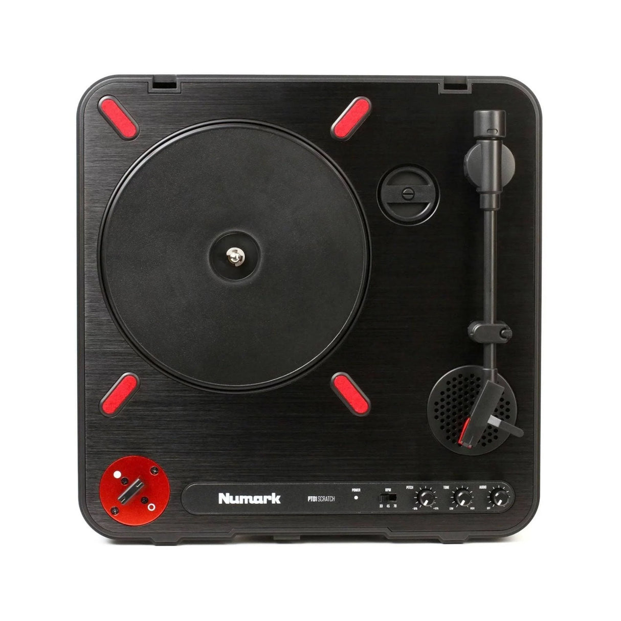 Numark PT01 Scratch Portable Turntable With DJ Scratch Switch