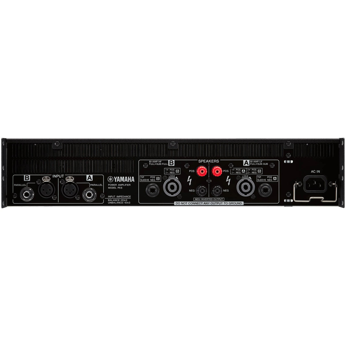 Yamaha PX8 Dual Channel 2x1050W Lightweight Power Amplifier