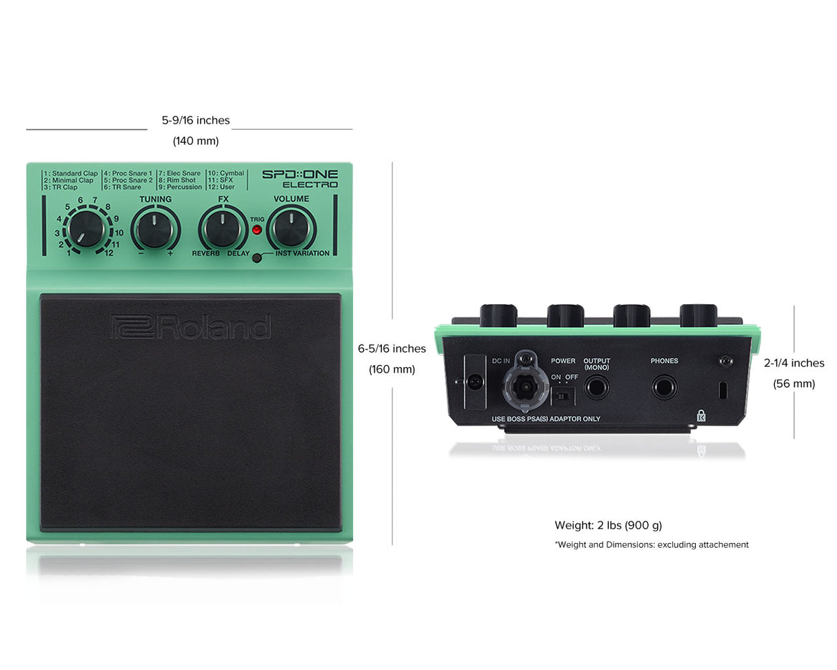 ROLAND SPD ONE ELECTRO PERCUSSION PAD