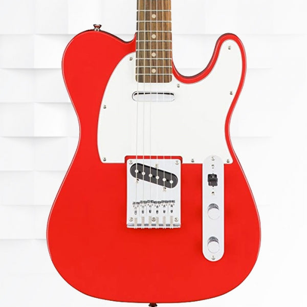 FENDER SQUIER AFFINITY TELECASTER INDIAN LAUREL FINGERBOARD ELECTRIC GUITAR WITH GIG BAG - RACE RED