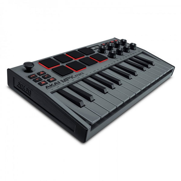 Akai MPK Mini MK3 Limited Edition Grey Compact Keyboard And Pad Controller