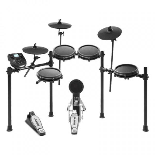 ALESIS NITRO MESH KIT EIGHT-PIECE ELECTRONIC DRUM KIT WITH MESH HEADS