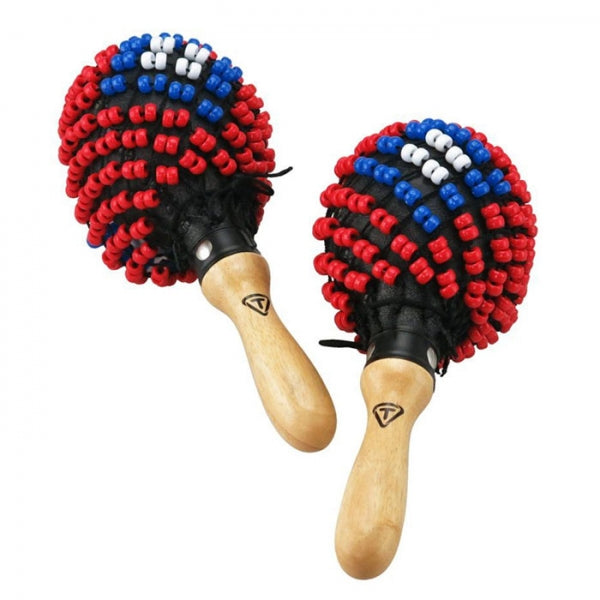 Tyccon TMPB-B Black Plastic Beaded Maracas