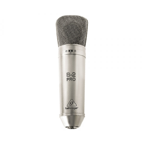 BEHRINGER B-2 PRO LARGE DUAL-DIAPHRAGM STUDIO CONDENSER MICROPHONE