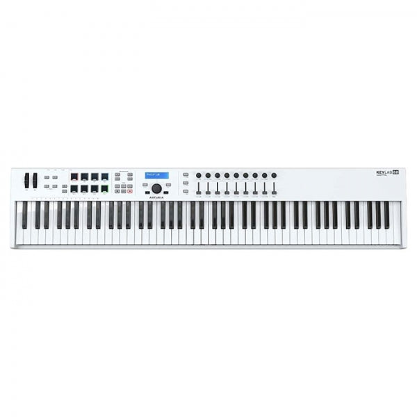 ARTURIA KEYLAB ESSENTIAL 88 88-KEY MIDI CONTROLLER KEYBOARD - WHITE