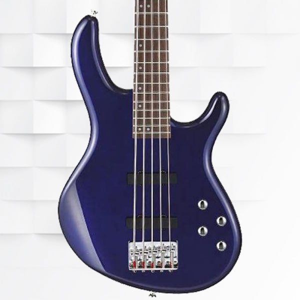 CORT ACTION BASS V PLUS ELECTRIC BASS GUITAR - BLUE METALLIC
