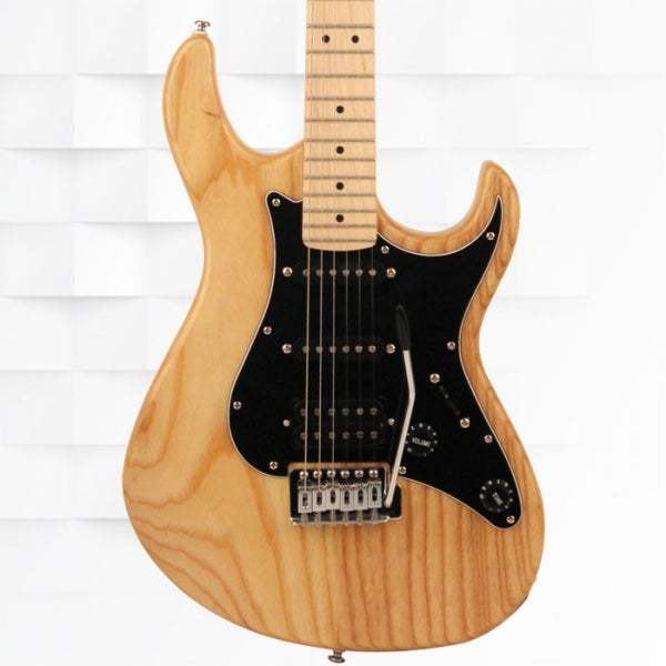 CORT G200DX NAT G SERIES ASH BODY ELECTRIC GUITAR WITH GIG BAG - NATURAL GLOSSY
