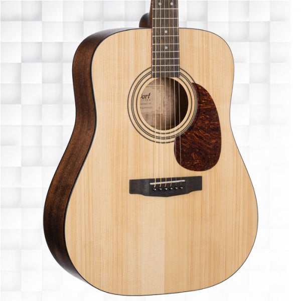 Cort Earth60 OP Acoustic Guitar With Bag - Open Pore