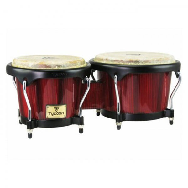 Tycoon TB-80 B HP R Artist Hand Painted Red Series Bongos