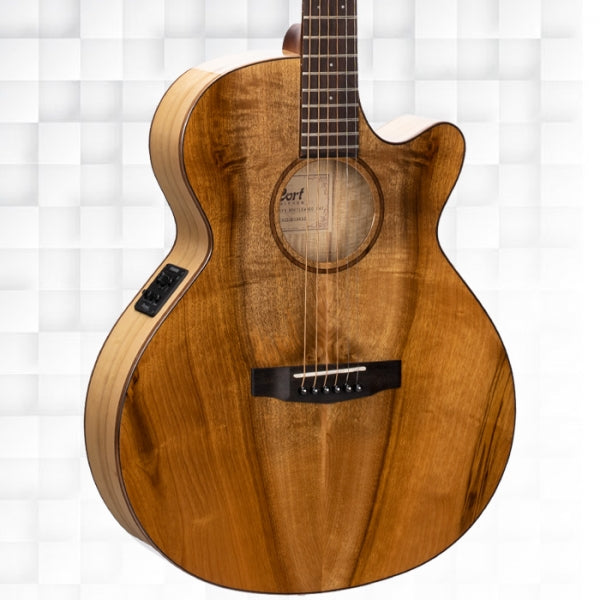 Cort SFX-Myrtlewood 6-Strings Electro-Acoustic Guitar With Bag - Natural Glossy